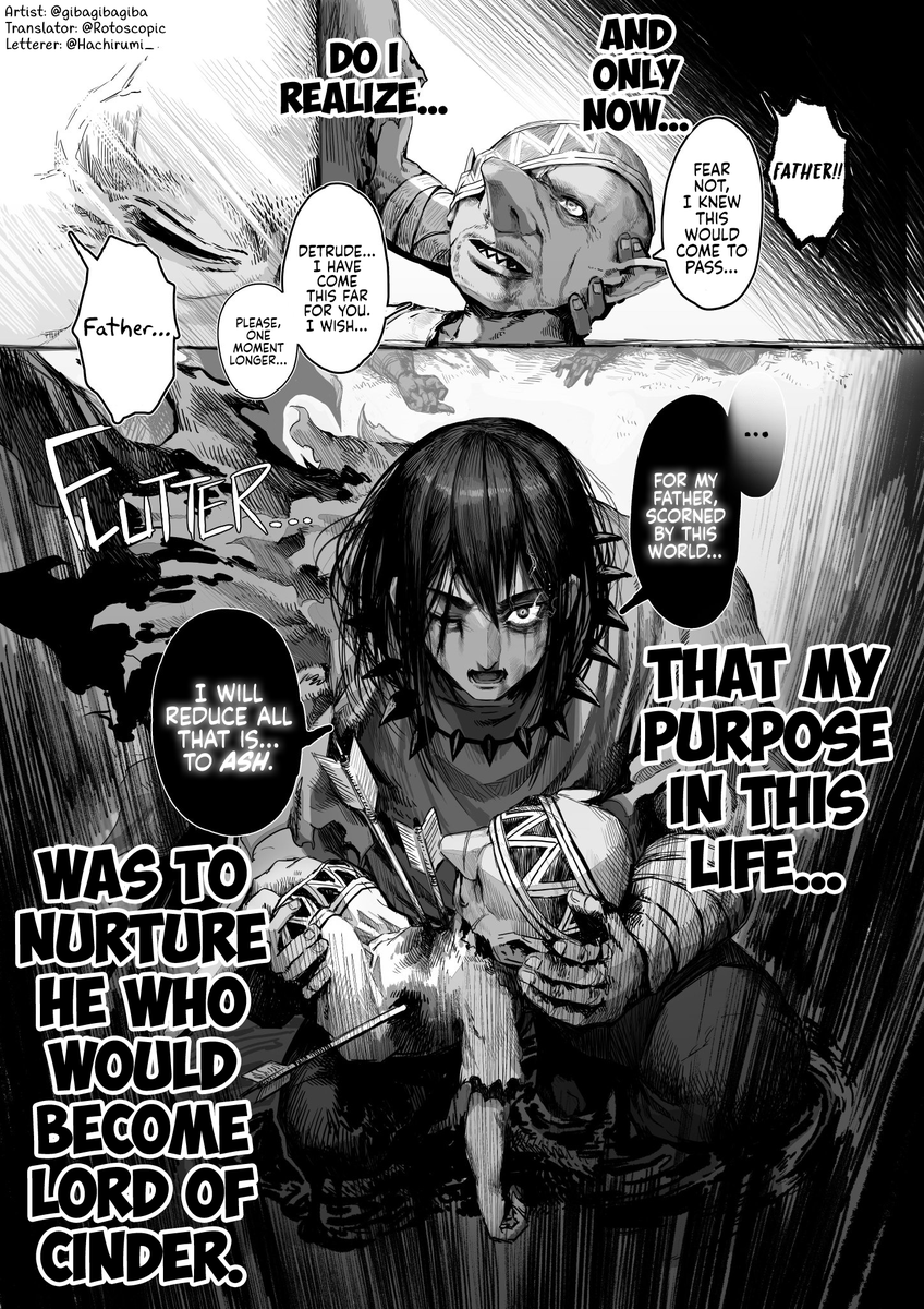 Hachirumi_'s tweet photo. Son of Goblin

In collaboration with @rotoscopic.

Translated with @gibagibagiba's blessing! https://t.co/z3MMmvfqTe
