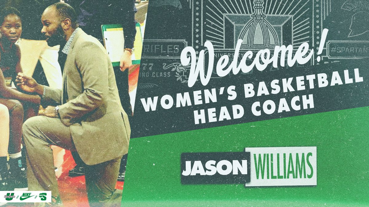 📂 𝑱𝒂𝒔𝒐𝒏 𝑾𝒊𝒍𝒍𝒊𝒂𝒎𝒔 𝑭𝒊𝒍𝒆
⚔️ 171 wins in 9 seasons
⚔️ 3 NCAA Tournament App.
⚔️ 4 Coach of the Year Awards
⚔️ 100% Graduation Rate
⚔️ <a href="/upstateWBB/">USC Upstate Women’s Basketball</a> Head Coach

Welcome Jason Williams to the Upstate family!

🔗: fal.cn/3nZL7

#SpartanArmy ⚔️ #JoinUP