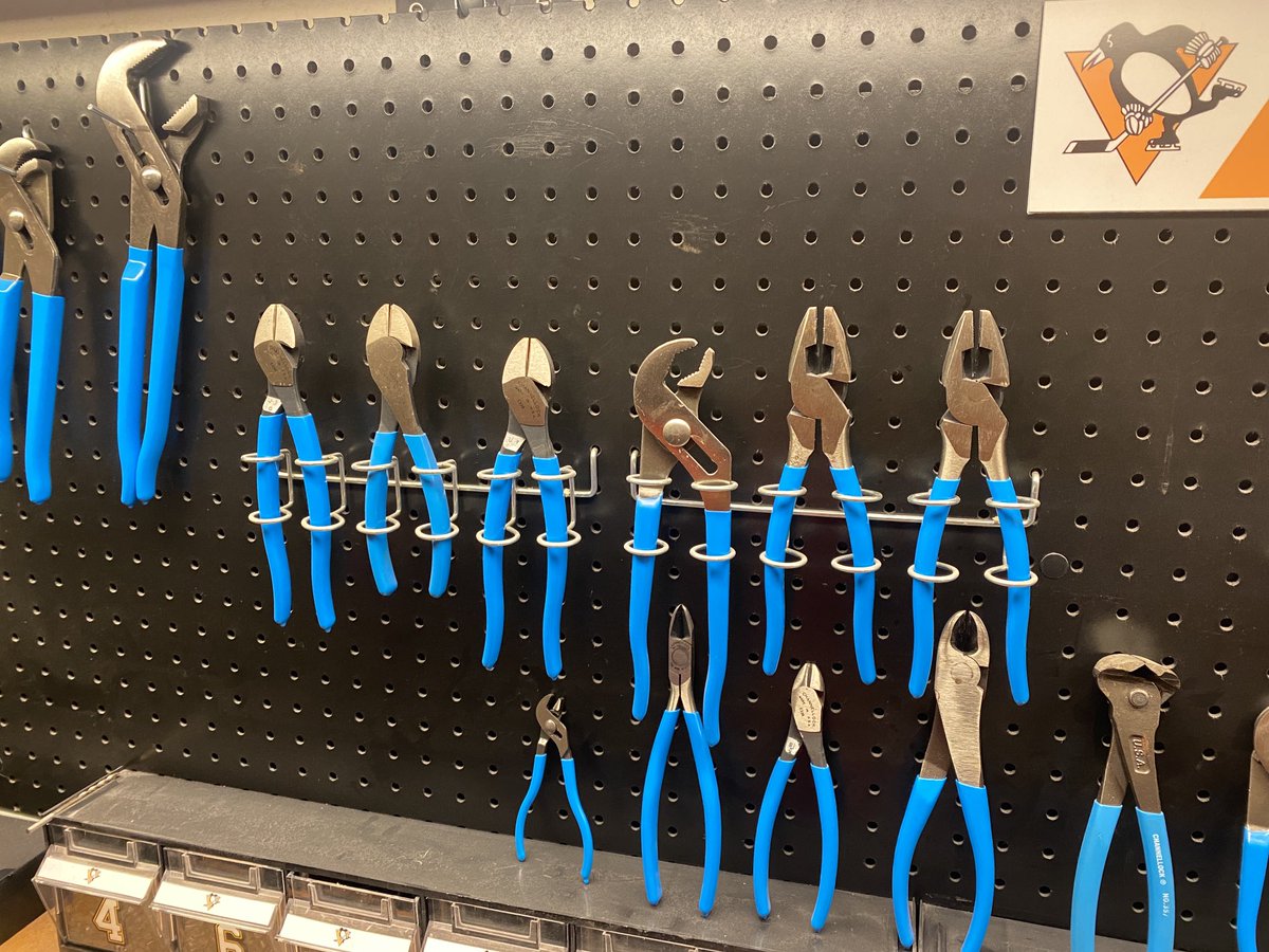 We have been using all kinds of different ⁦<a href="/CHANNELLOCK/">CHANNELLOCK®</a>⁩ tools and these are some pliers and diagonal cutters: tongue and groove pliers, adjustable wrench and High Leverage wrench. They all come in handy when doing repairs to our travel trunks and sometimes cutting plastic.