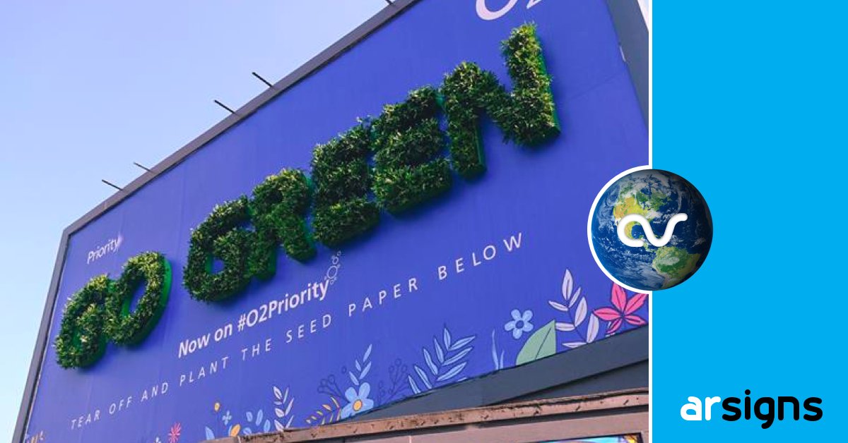 ArSigns's tweet image. We're turning serious for today's #FineSignFriday.

#Earthday is designed to raise awareness of the importance of protecting our #planet. Through means of #signage (of course), here are our favourite examples of brands promoting a movement for change. 
#InvestInOurplanet