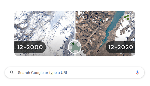 johanlolos's tweet photo. Google's Doodle for Earth Day will make you think. https://t.co/wlAXokAus4
