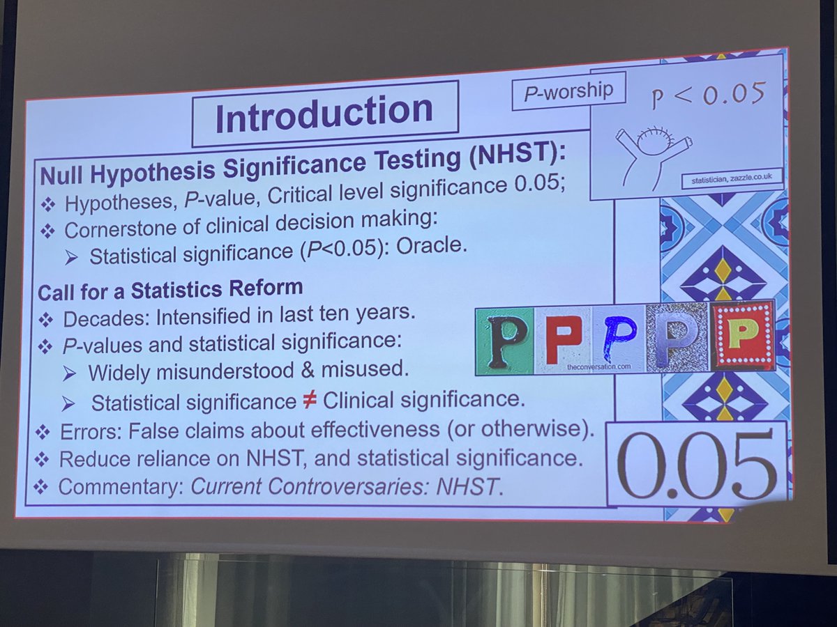 #editorialboardmeeting Talk and discussion by <a href="/Statistics_Man/">Philip Sedgwick</a>. Should all papers have statistical review? Are we misusing p-values? #pworship Is statistical significance the same as clinical significance? New paper out on the subject!
doi.org/10.1111/aogs.1…