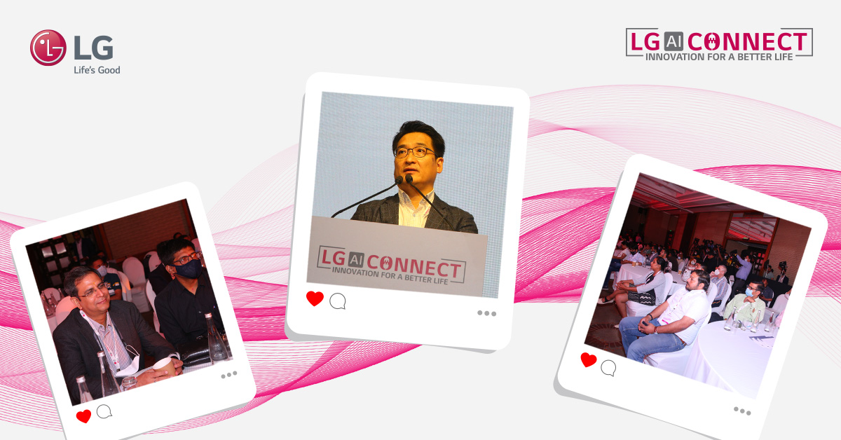 LGIndia's tweet photo. Here is a glimpse of the #LGAIConnect event. The launch of new AI equipped appliances, revolutionary technology and mind blowing features and much more.
Take a look.
#LGAIConnect #LGEvent #Event #LG #LGHomeAppliances #LGIndia #ArtificialIntelligence #Technology #Innovation https://t.co/Uwa7cgZeCx