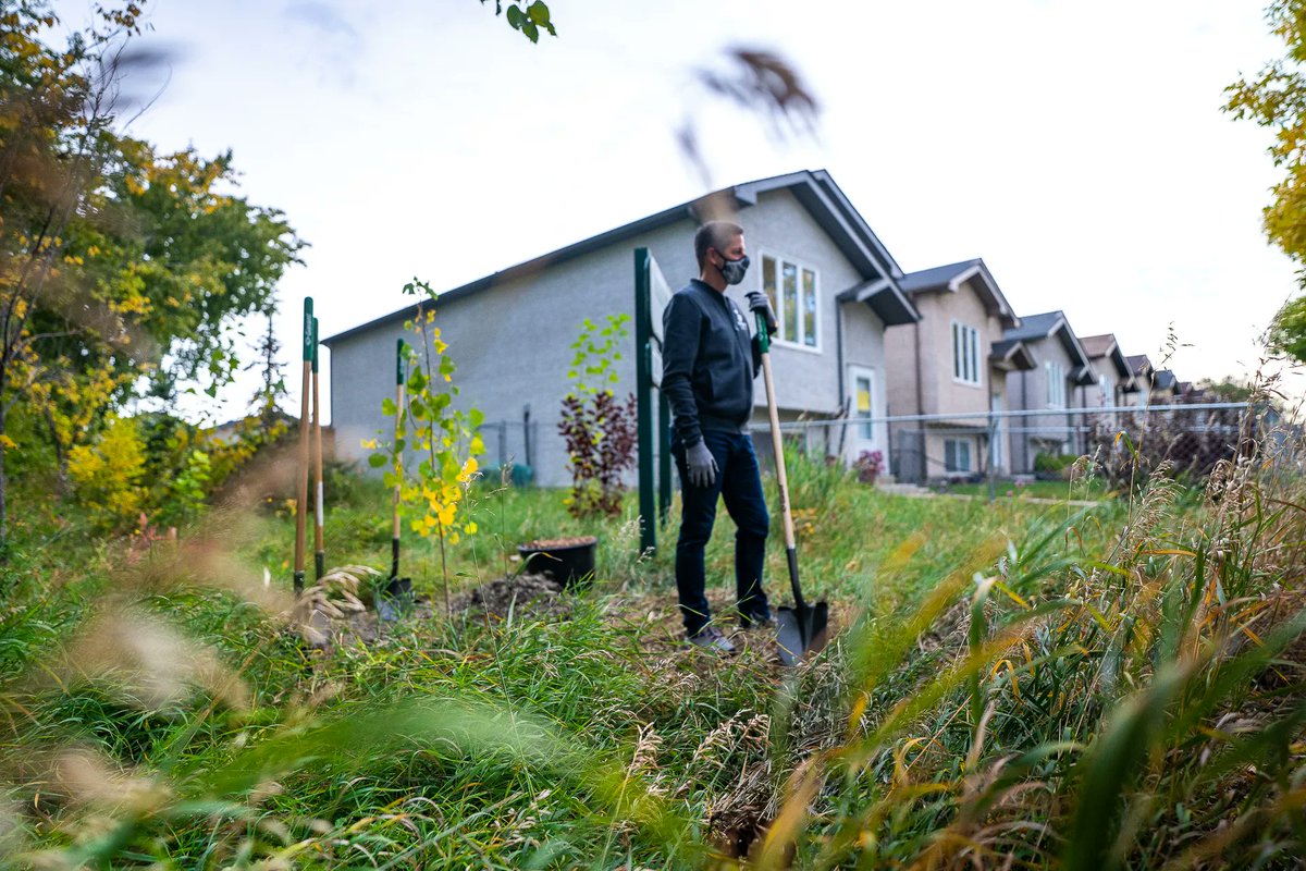 BrianTDBowman's tweet photo. Happy Earth Day! Together we can make a greener world, including protecting and replenishing our tree canopy! I hope you'll join Winnipegโs Million Tree Challenge today. View our progress at https://t.co/Xq1wgVMCtp
#EarthDay #EarthDayEveryDay @TreesWinnipeg #MillionTreeWPG https://t.co/mYfDY4lAss