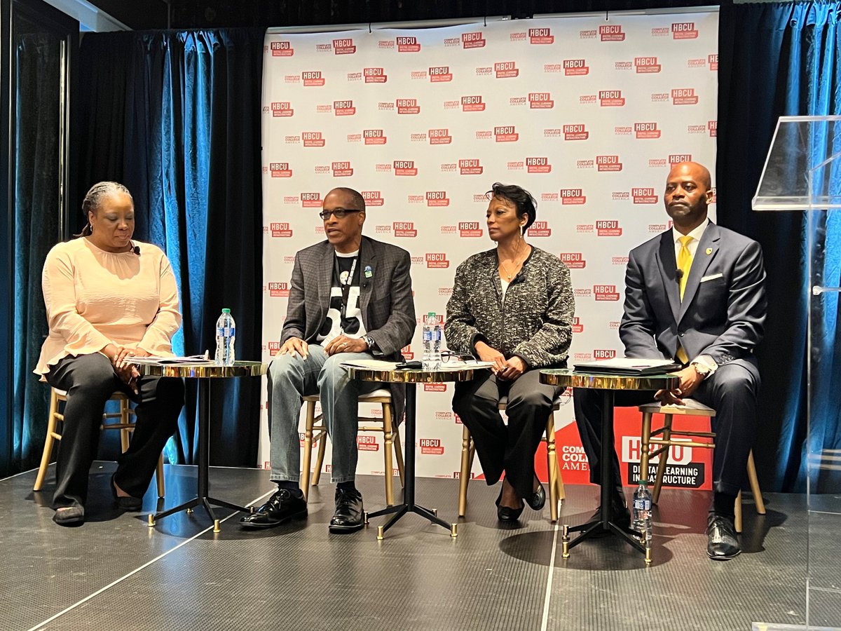 'From a global perspective, if we're going to continue to be innovative, we will need to invest in the infrastructure at our #HBCUs...because the HBCU culture is so unique and different.' - Dr. Dietra Trent (@YDietra), Executive Director of the @WHI_HBCUs #HBCUDigitalSuccess