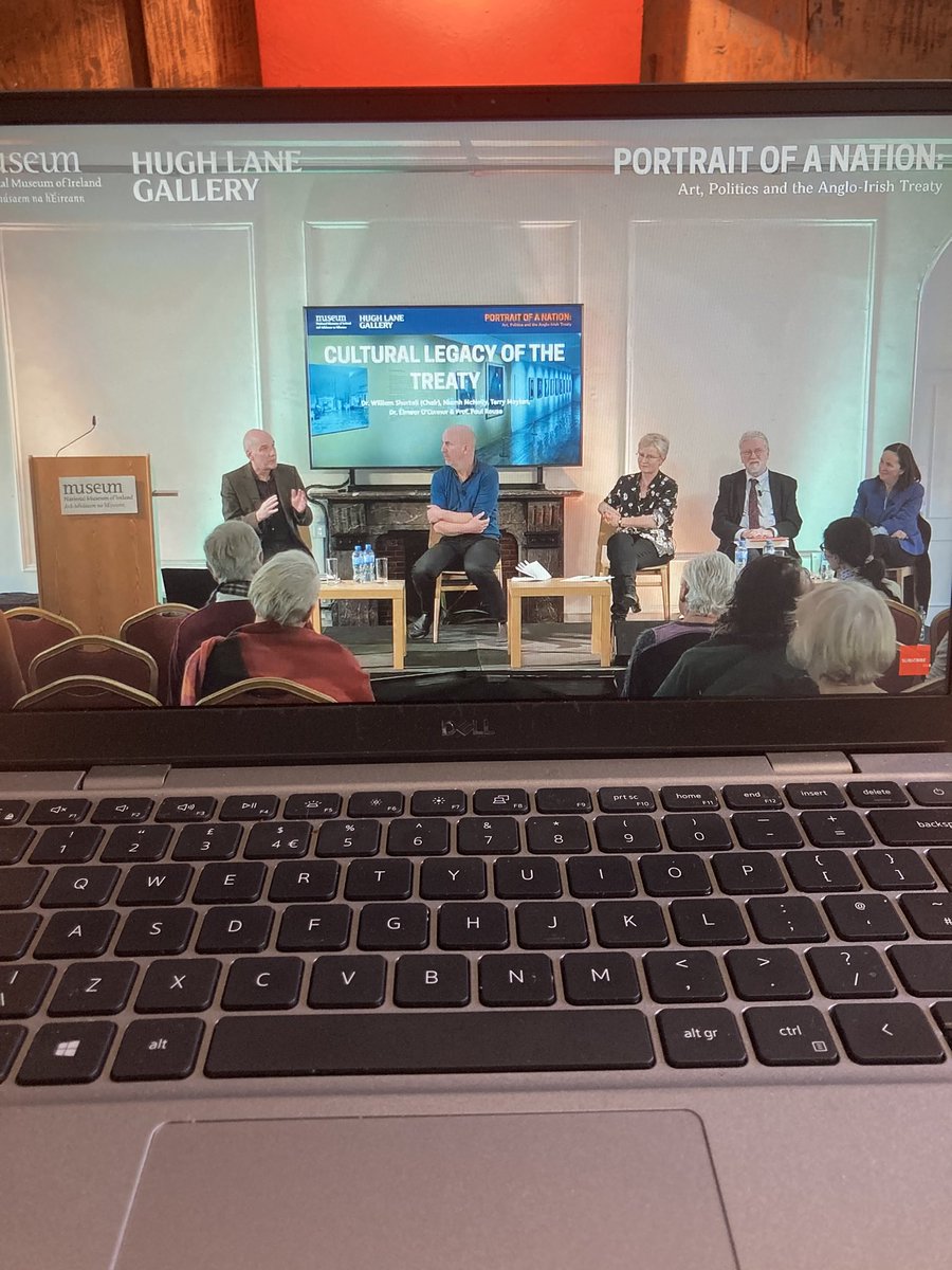 Really enjoyable first day at the #PortraitofaNation conference @NMIreland @TheHughLane. I couldn’t be there in person but delighted I could attend online!