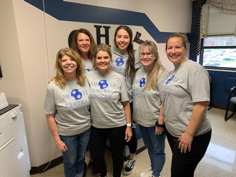 We love our Ladies in the office!! Their support is so greatly appreciated!!! #gameday