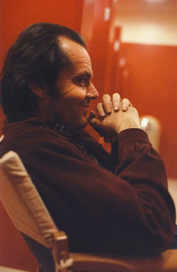 A very happy 85th birthday to Jack Nicholson. Pictured here on the set of The Shining, 1979. 