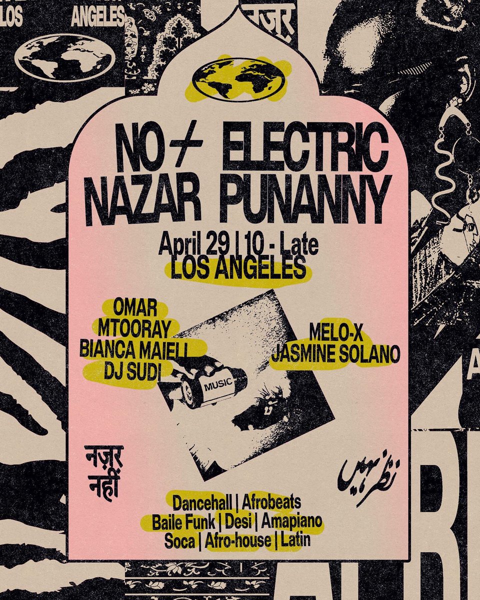 ONE WEEK AWAY ⚡️ @NoNazar_LA &amp; <a href="/ElectricPunanny/">ELECTRIC PUNANNY</a> join forces to bring you a musical event like no other, celebrating HYBRID SOUND on Friday, April 29! Get your tix now! bit.ly/NoNazarxEP