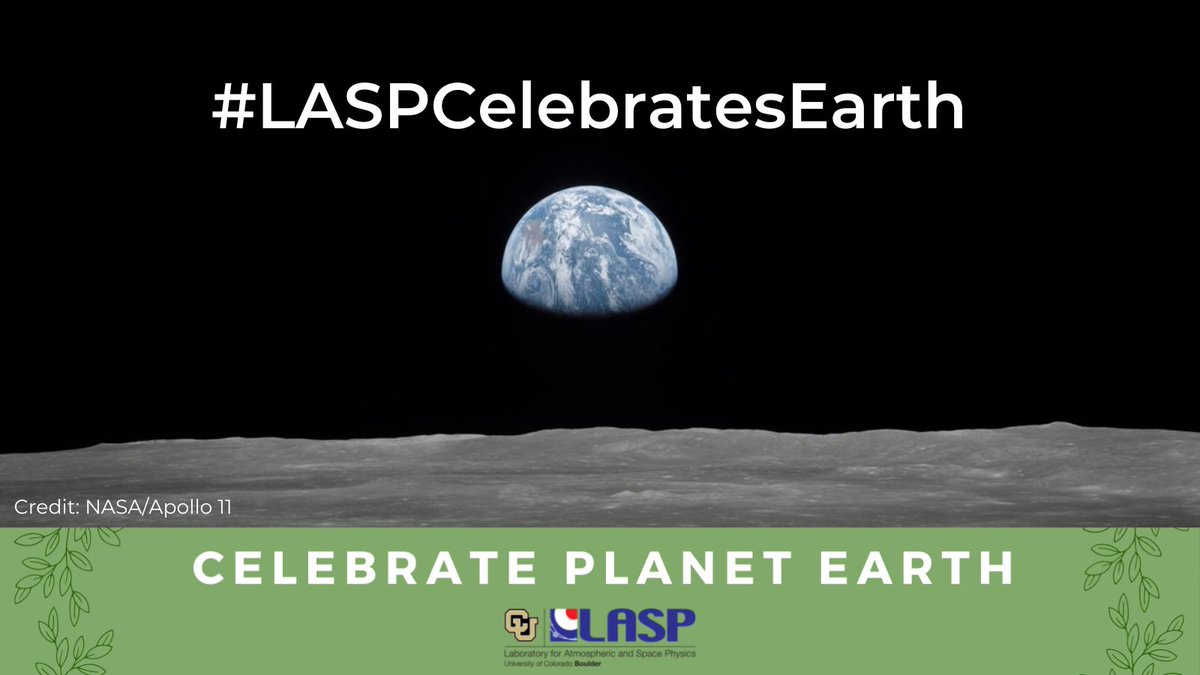 LASPatCU's tweet photo. In celebration of our amazing planet, for #EarthDay we’re highlighting 10 ways our lab @CUBoulder is a leader in 🌍Earth and #climate research. #LASPCelebratesEarth 
Learn more: https://t.co/cGPnIGcmO5 https://t.co/dHqz9BbLGb