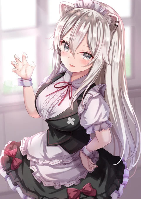 メイドさんっぽく♌
#ししらーと 
