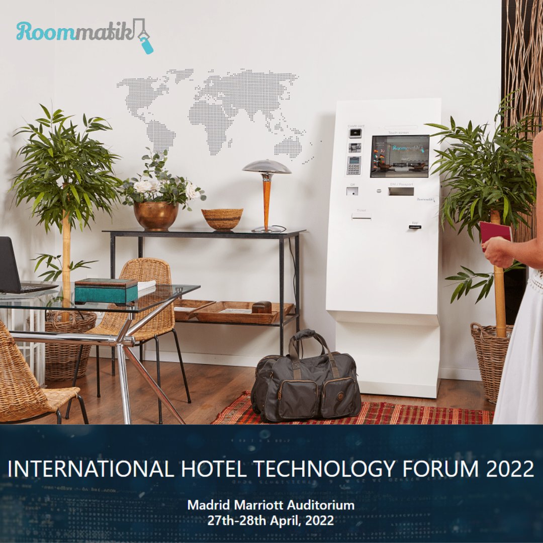 Estamos encantados de participar este año en la International Hotel Technolgy Forum los días 27 y 28 de Marzo  <a href="/IHTForum/">International Hotel Technology Forum</a> 🏨
What a pleasure to participate on the International Hotel Technology Forum on March 27th and 28th