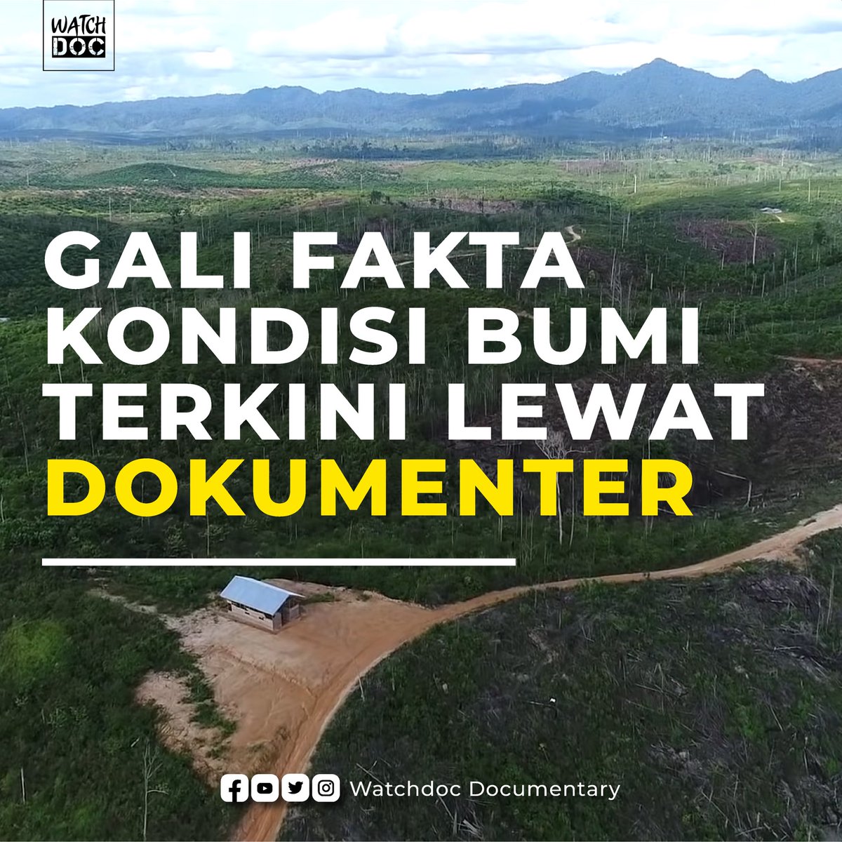 watchdoc_ID's tweet photo. Kondisi bumi terkini erat kaitannya dengan model pembangunan &amp; kebijakan investasi yang dijalankan pemerintah. Di sisi lain, keterlibatan masyarakat diuji dalam upaya menekan laju kerusakan bumi.

Inilah dokumenter rekomendasi Watchdoc untuk peringatan Hari Bumi 2022. https://t.co/HsrTX6Dko3