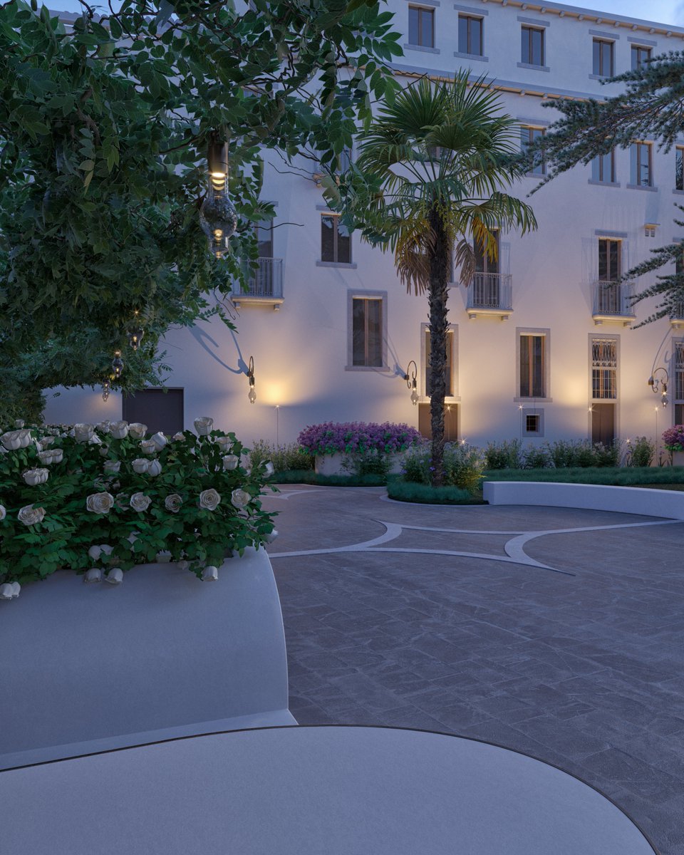 DiegoLucatello's tweet photo. ArchViz for a garden of a Venetian Hotel! Have a nice weekend ⚠️

#architecture #architect #work #render #design #outdoor #light #green #Venice https://t.co/8ZxkWg6Gz8