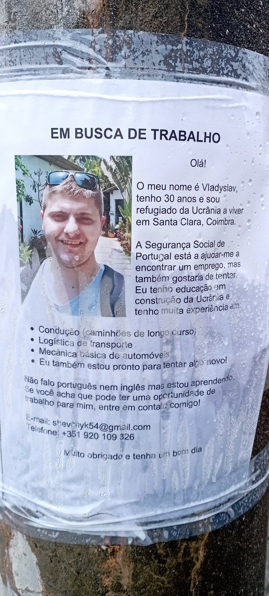 WonderDuds's tweet photo. ‼️‼️COIMBRA ‼️‼️
Acabei de passar por este anúncio na rua, pessoal vamos lá rodar isto https://t.co/0RuE2lQrmZ