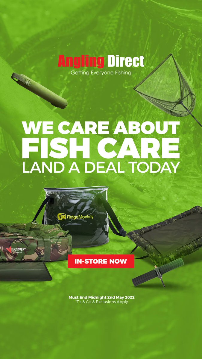 Special offers on fish care