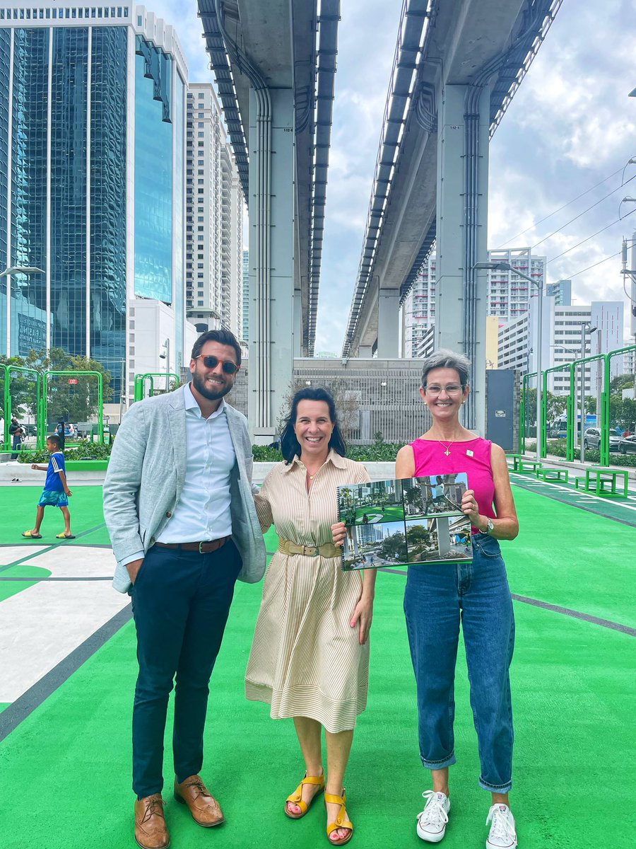 Had the honor of joining two inspirational transportation, mobility, and equity advocates, Mayor/Mairesse <a href="/Val_Plante/">Valérie Plante</a> of Montreal (<a href="/projetmontreal/">Projet Montréal</a>) and Meg Daly of <a href="/theunderlinemia/">The Underline</a> to share best practices for innovative solutions to our cities’ challenges.