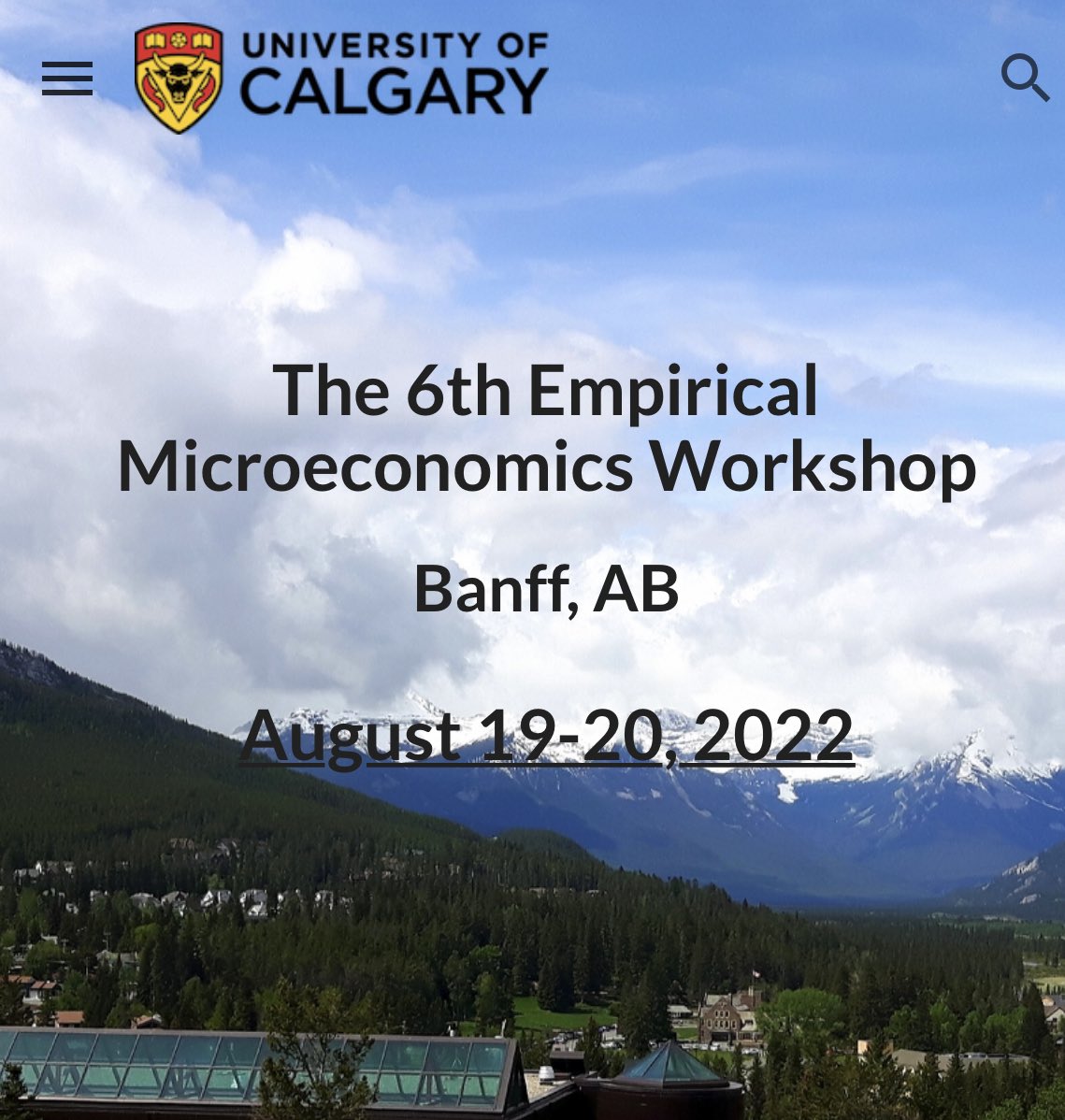 Maggie Jones (@maggieecjones) on Twitter photo ✨The deadline to apply to the Banff Empirical Micro Workshop is May 1st. If you haven’t already submitted a paper, please consider it. This year’s theme is on group-based inequality. See the link for more info on how to apply ⬇️
sites.google.com/site/econatuof… ✨The deadline to apply to the Banff Empirical Micro Workshop is May 1st. If you haven’t already submitted a paper, please consider it. This year’s theme is on group-based inequality. See the link for more info on how to apply ⬇️
sites.google.com/site/econatuof…