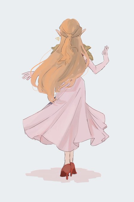 「ゼルダ姫 ドレス」の画像/イラスト/ファンアート(新着)｜4ページ目