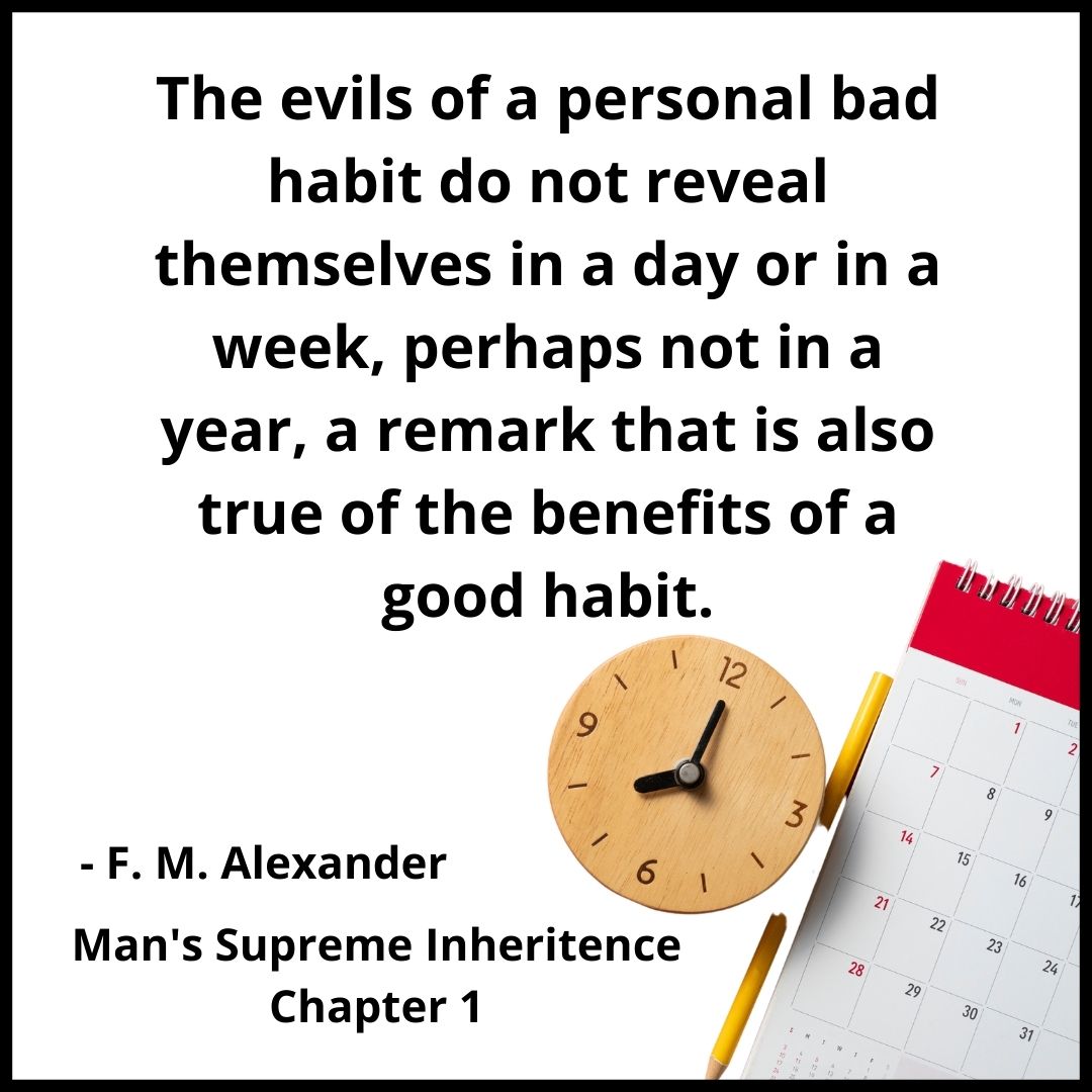 BalanceReBalanc's tweet photo. #alexandertechnique #quoteoftheweek #habit https://t.co/4ghBoaCVLw