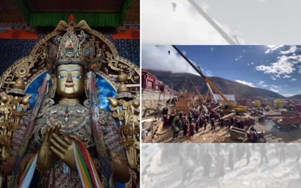 HarryWinterM's tweet photo. @SaveTibetOrg These statues were beautiful!
The censored cultural destruction the #Chinese government has wrought to Tibet and China is greater than most terrorist organizations. https://t.co/5KKOHfAmo7