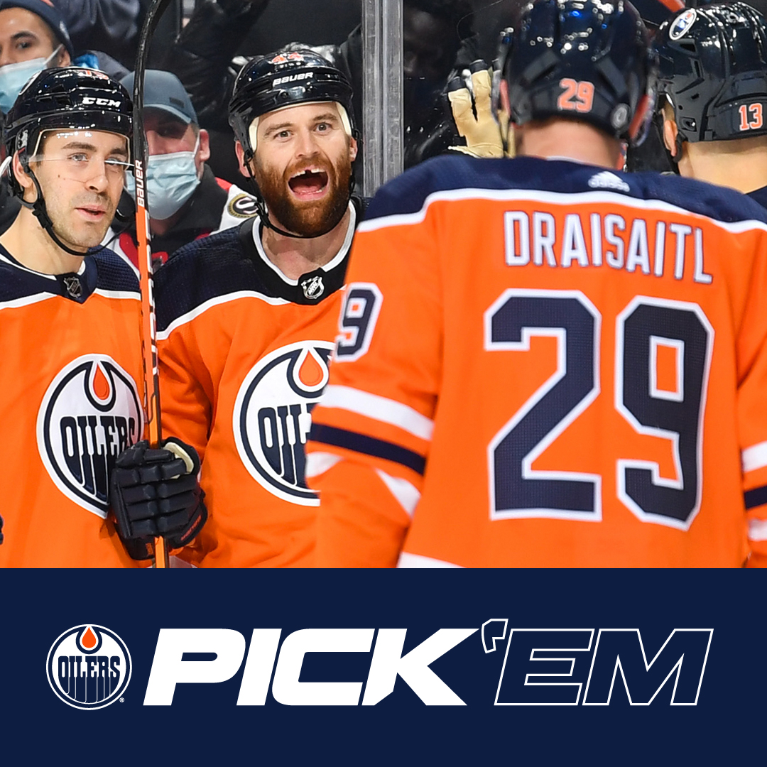 Edmonton Oilers on Twitter "🚨 Oilers Pick 'Em 🚨 🔸 Which team scores first? 🔹 Will Leon light