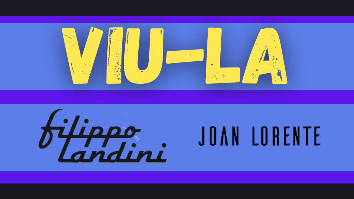 _joanlorente's tweet photo. Avui estreno un nou vídeo al meu canal de #YouTube @filippolandini
👉Enllaç: https://t.co/ALghH3Gy6L https://t.co/WJ9ZwdAmrQ