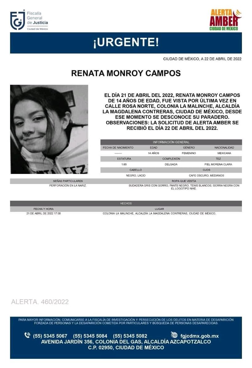 anapauislas's tweet photo. Cualquier información por favor contactar al 55 8544 6603 https://t.co/Z6Ad25wVeY