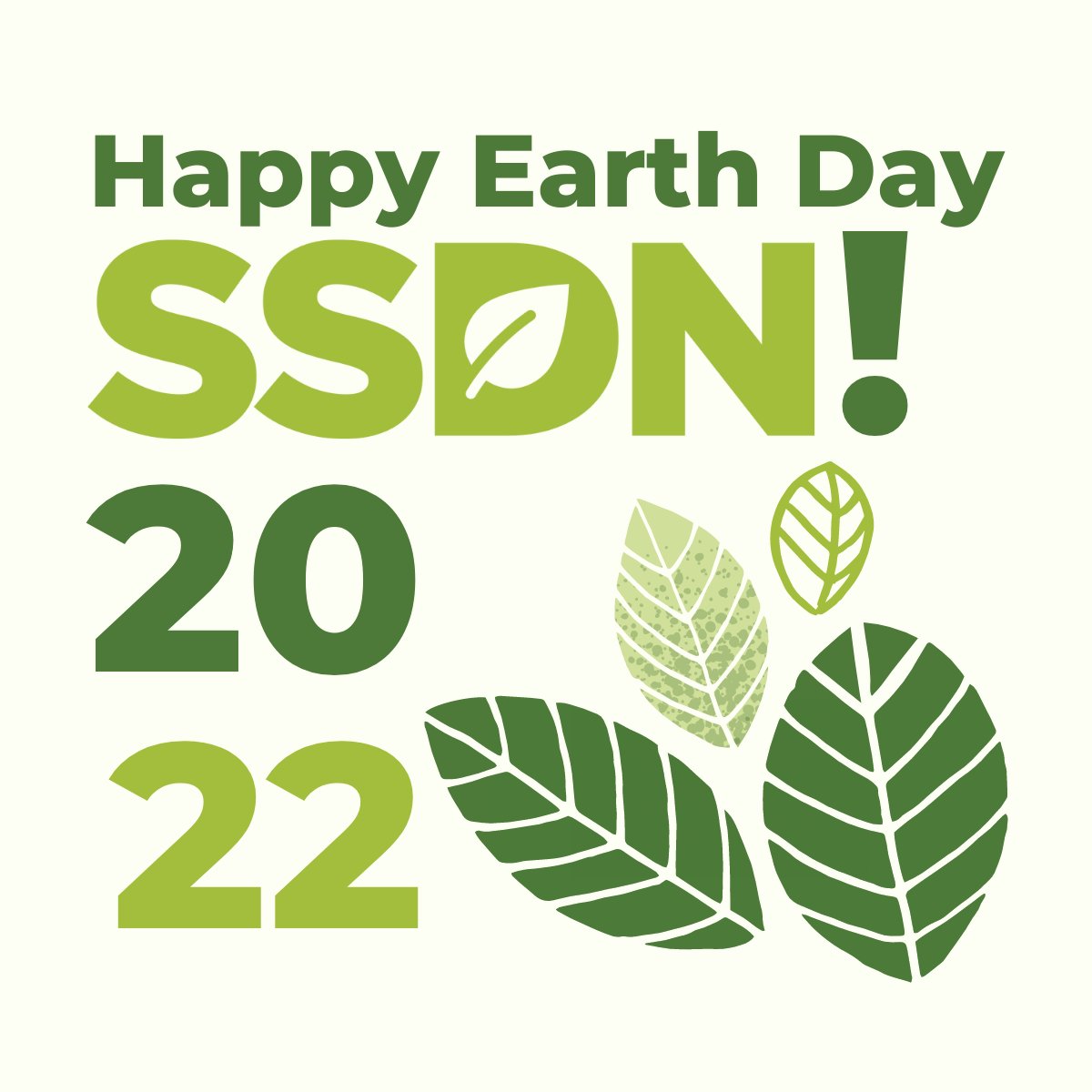 Happy Earth Day to all of our SSDN family and friends throughout the Southeast!