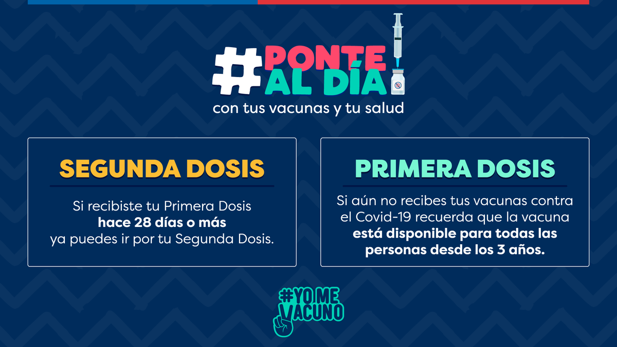 HospitalChillan's tweet photo. 📌La pandemia no ha terminado y por eso #PonteAlDía con tus vacunas, si no sabes cuándo te corresponde revisa el calendario en ⬇️
https://t.co/b6wPgjlQ95… https://t.co/6l1a6sE7Re