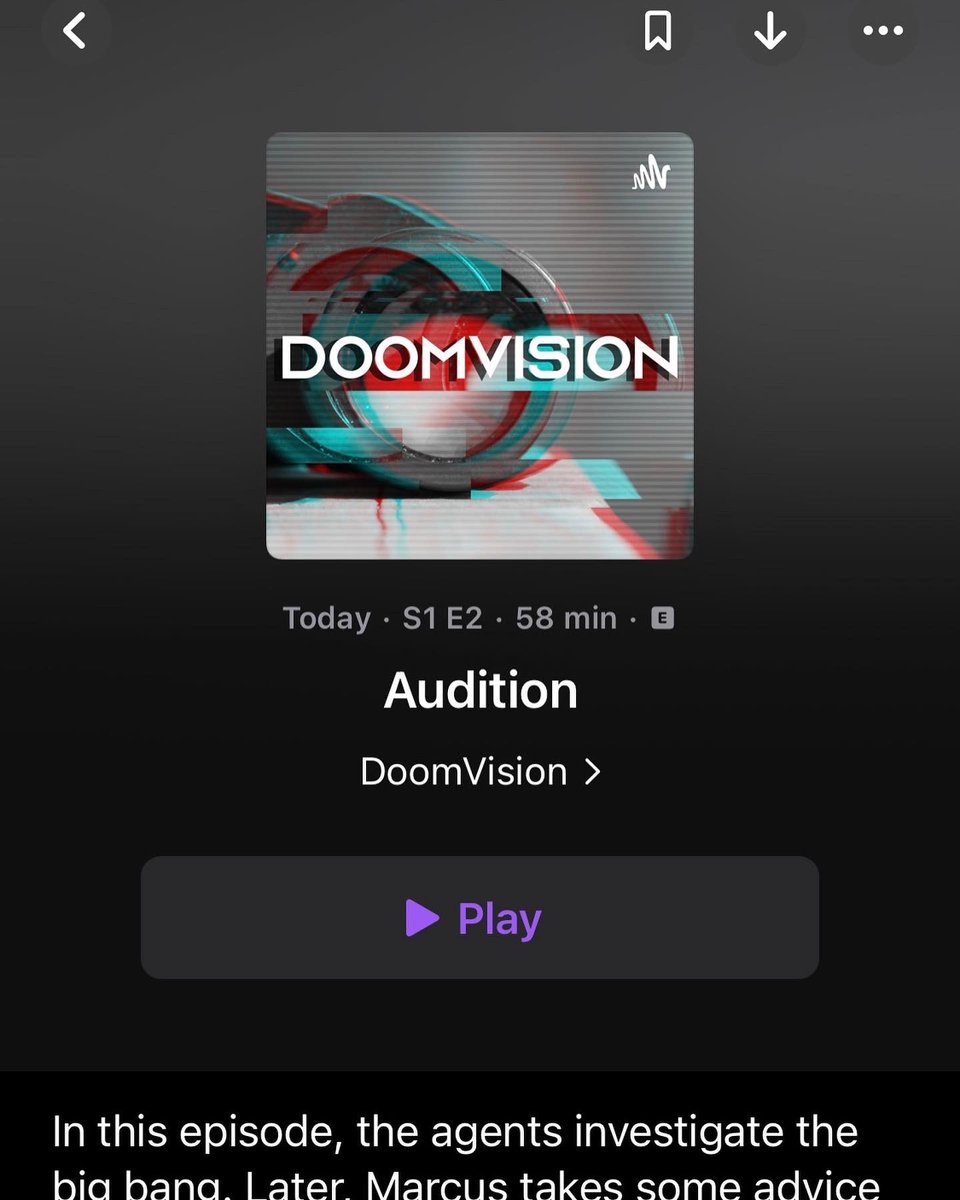 DoomvisionPod's tweet photo. Happy Friday, Doomers! It's episode day! Are you ready to figure out what caused that *BANG*? What exactly is Project Alice? How many more episodes could Marcus possibly last? #Doomers #OKDoomer @DeltaGreenRPG #DeltaGreen #TTRPG #DoomVision #DoomVisionPodcast @ArcDreamLLC https://t.co/9pLyqFRzp9