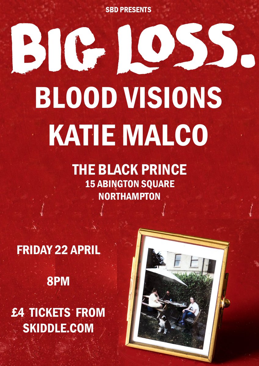 This is tonight. People of Northampton, we are very excited to play for you.