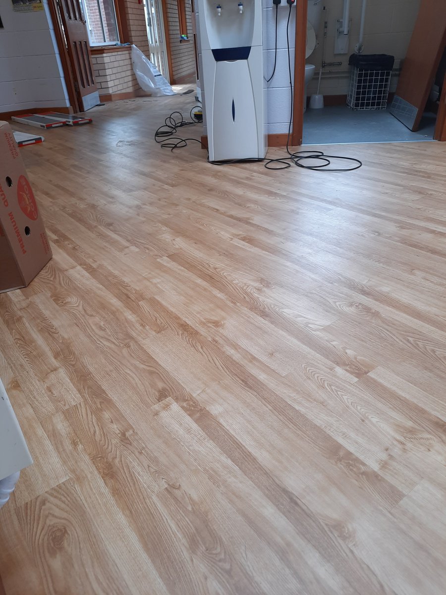 We've been busy this #easter completing #school #flooring ontime and on budget...installtion is made quicker using f.ball new F58 adhesive 
#flooring #worcesterhire #schools #projects <a href="/FBallUK/">F. Ball and Co. Ltd.</a>