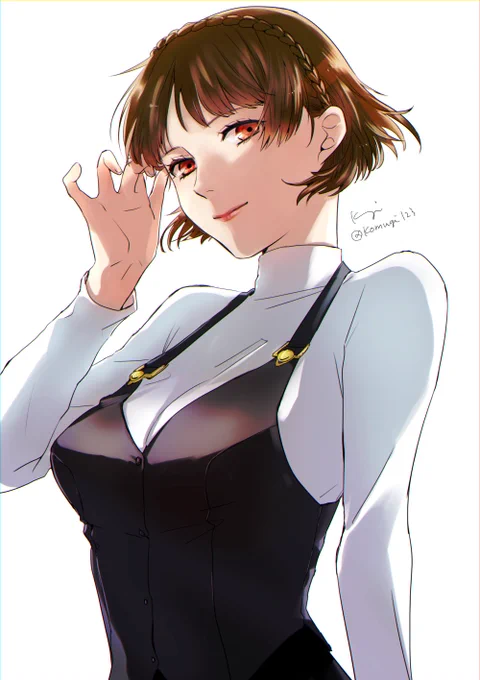 過去絵だけど、まこちゃん誕生日おめでとー!🎂🎉✨
#新島真生誕祭2022 