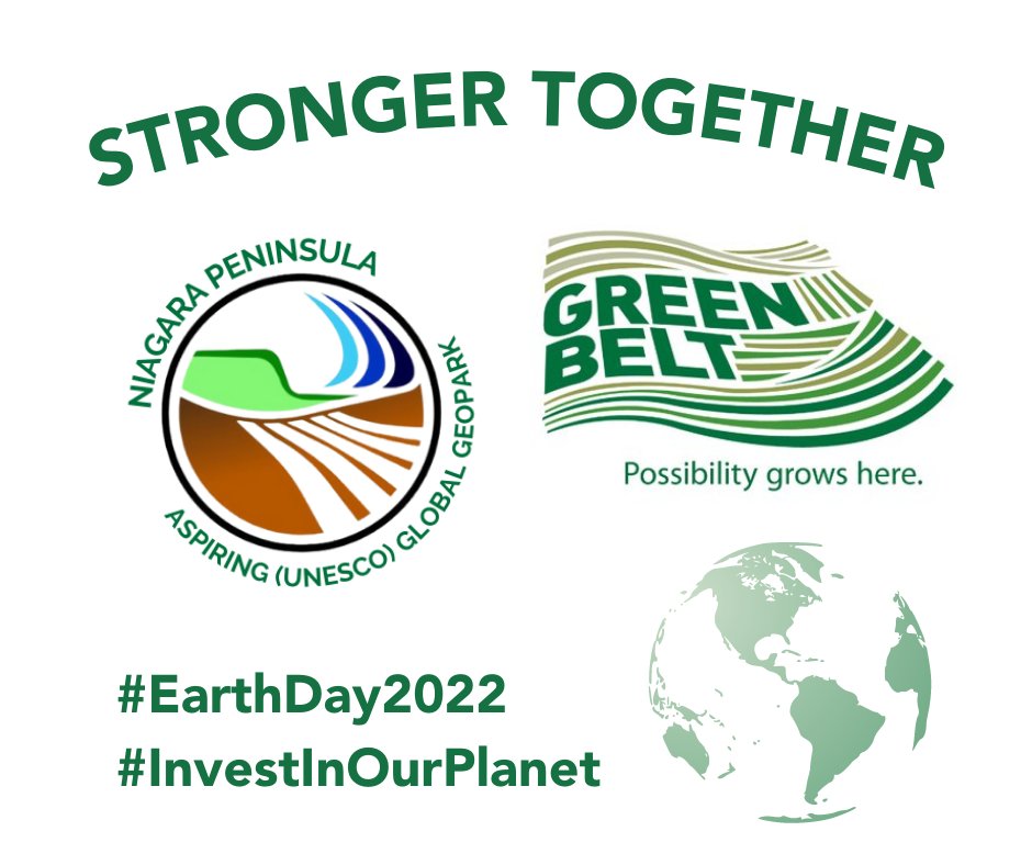 niagarageopark's tweet photo. #EarthDay2022 is very special occasion in the #NiagaraGeopark. So excited to announce new support from @ontariogreenbelt to help us to secure our UNESCO Global Geopark designation. Big thanks to our Bedrock Partner, @NiagaraCollege, for hosting our announcement this morning! https://t.co/qRe6qFYuSs