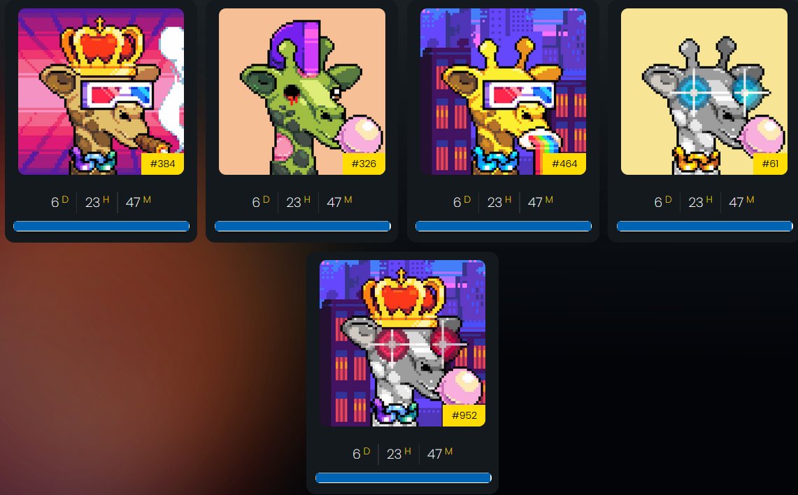 echodatruth's tweet image. After reading @SGiraffez recent history and the amount of work they put into derugging the project. Plus roadmap 2.0 was just released I wanted to be apart of this journey. My NFT are staked away earning $Acacia