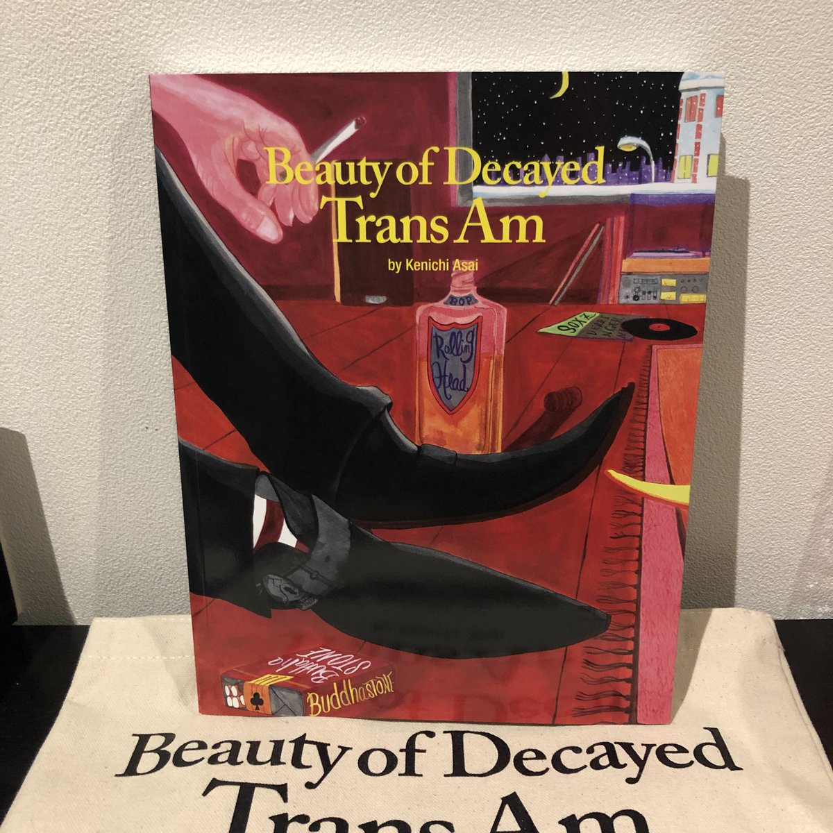 浅井健一直筆サイン入り『Beauty of Decayed Trans Am』☆個展