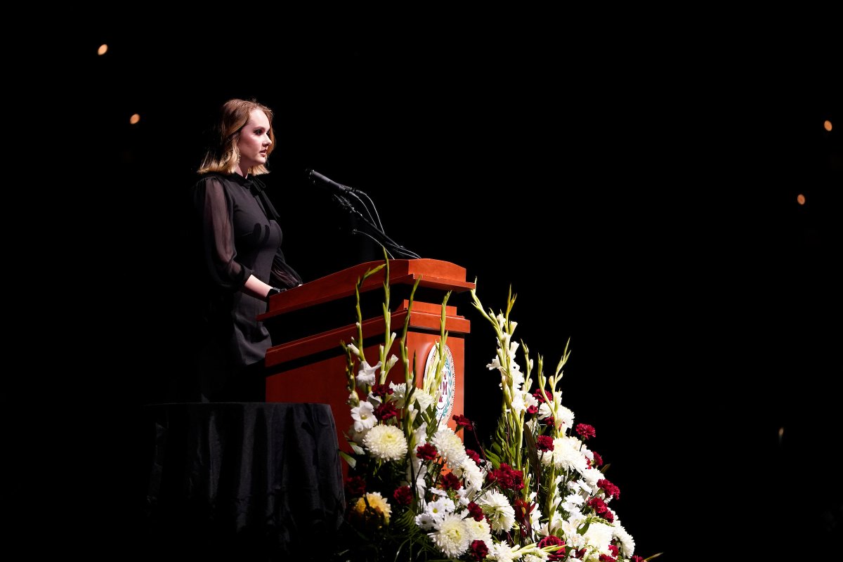 It has been the honor of a lifetime to serve & represent the student body of the greatest university in the world. Thank you for everything, @TAMU. 👍 - Natalie Parks '22