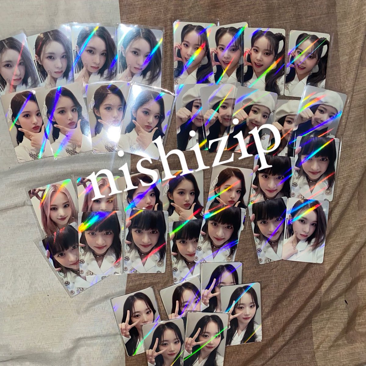 nishizip's tweet photo. Help RT

READY INA

NMIXX makestar r3 round 3 holo hologram pc photocard bene benefit

OT7 680k 
Jinni - Lily 200k
Sullyoon - Lily 200k
Sullyoon - Bae 200k
Lily 55k
Bae 55k
Kyujin 100k
Jiwoo 90k

Shopee freeong
WW shipping only for ot7 

DM for order atau link cek thread dibawah https://t.co/WMbsKogTCE