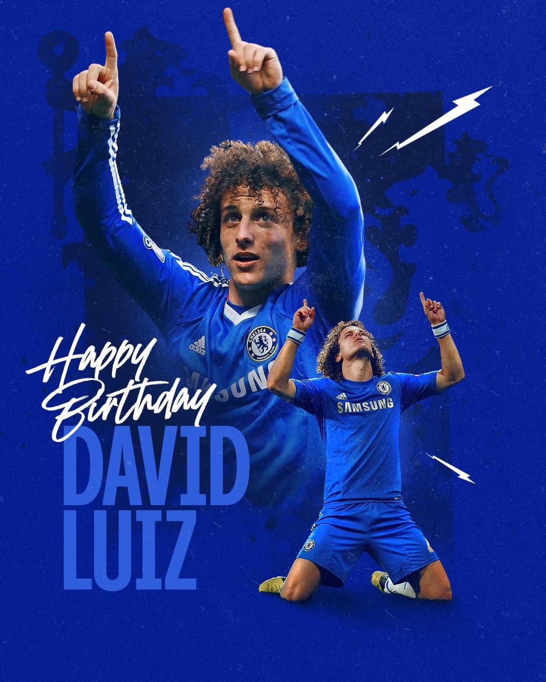 Wishing a Happy Birthday to David Luiz & John Obi Mikel who both turn 35 today! True Cult Heroes 