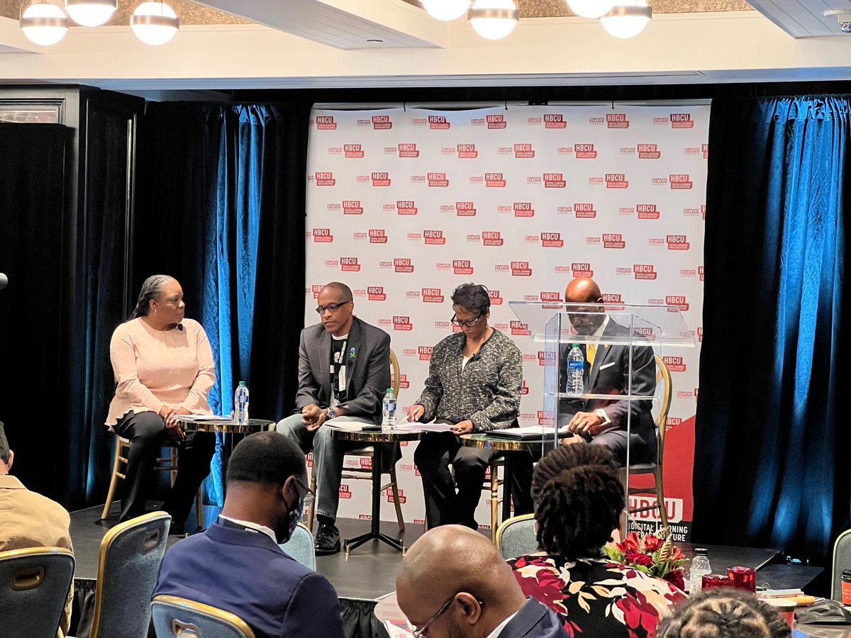 [For adopting tech in classrooms] Slow and steady wins the race. Incrementalism is ok as long as we’re moving toward the goal, and having peer influences is the most important piece. - Dr. Yolanda Watson Spiva (@CCAPrezYolanda) #HBCUDigitalSuccess