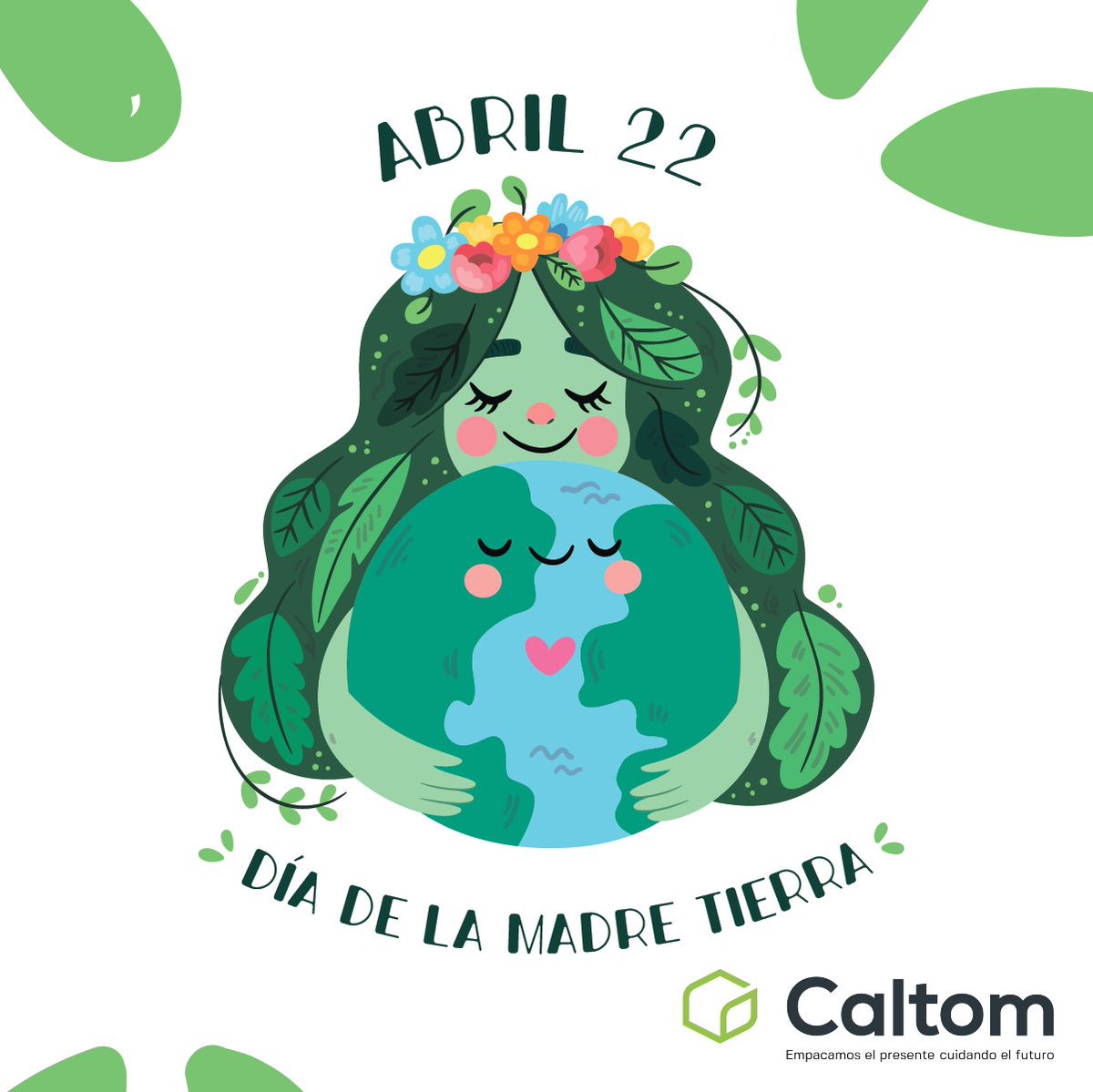 CaltomOfficial's tweet photo. ¡Cuídala! 🌎 ella te lo da todo #Díainternacionaldelatierra #DiaDeLaTierra https://t.co/qTg0MIhWax