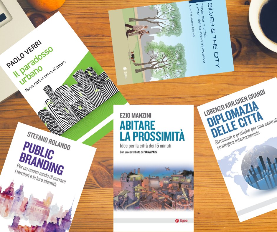 5 libri per il futuro delle città:

“Diplomazia delle città” di Lorenzo Kihlgren Grandi (Egea)

“Abitare la prossimità” di Ezio Manzini (Egea)

“Il paradosso urbano” di Paolo Verri (Egea)

“Silver & the city” di Andrea Granelli (Egea)

“Public branding” di Stefano Rolando (Egea)

Foto in sfondo da: Getty Images / Banauke