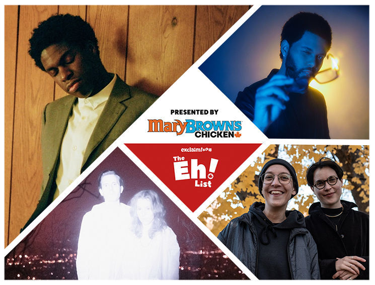 exclaimdotca's tweet photo. The jury's still out on whether spring has actually arrived, but one thing's for sure: the weather is getting far more temperate thanks to the heat from the week's best new 🇨🇦 music.
Presented by @MaryBrowns Chicken &amp; Taters — all Canadian and proud of it! https://t.co/dVZ2i7fsMW https://t.co/AVklhuFQ4v