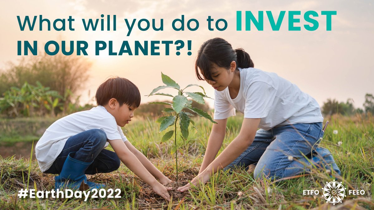 It's #EarthDay2022 and we want to encourage you to make the time to learn about the environment, and promote conservation every single day. #InvestInOurPlanet #onpoli