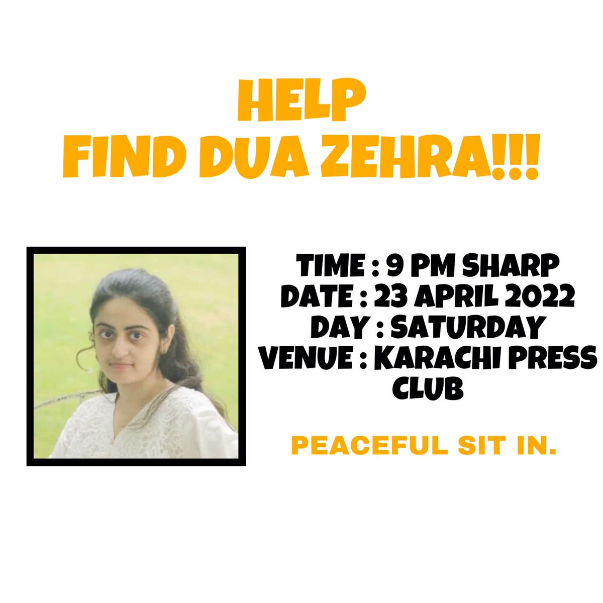 Haaaanbol's tweet photo. #DuaZehra #FindDua #missingDuaZehra https://t.co/dg4otpDJ5i