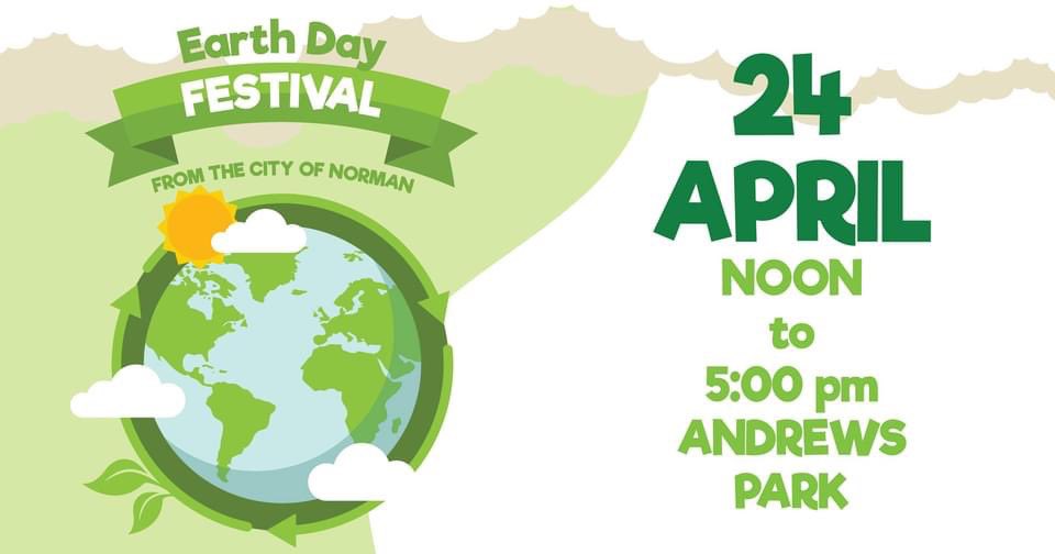 Happy Earth Day, Norman!🌏💙

Our community will be celebrating this weekend, on 4/24/22 at Andrew’s Park! Come join!