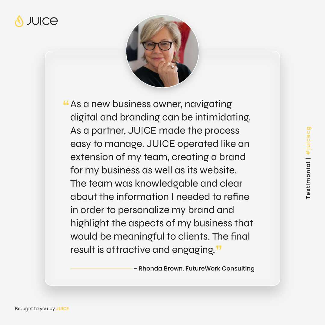 Aside from providing our clients with exceptional work, we go the extra mile in making sure they understand each step of the design and development process. Bring us your idea(s) and let us show you what we can do for your company! #JUICEcg

Learn More = linktr.ee/juicecg