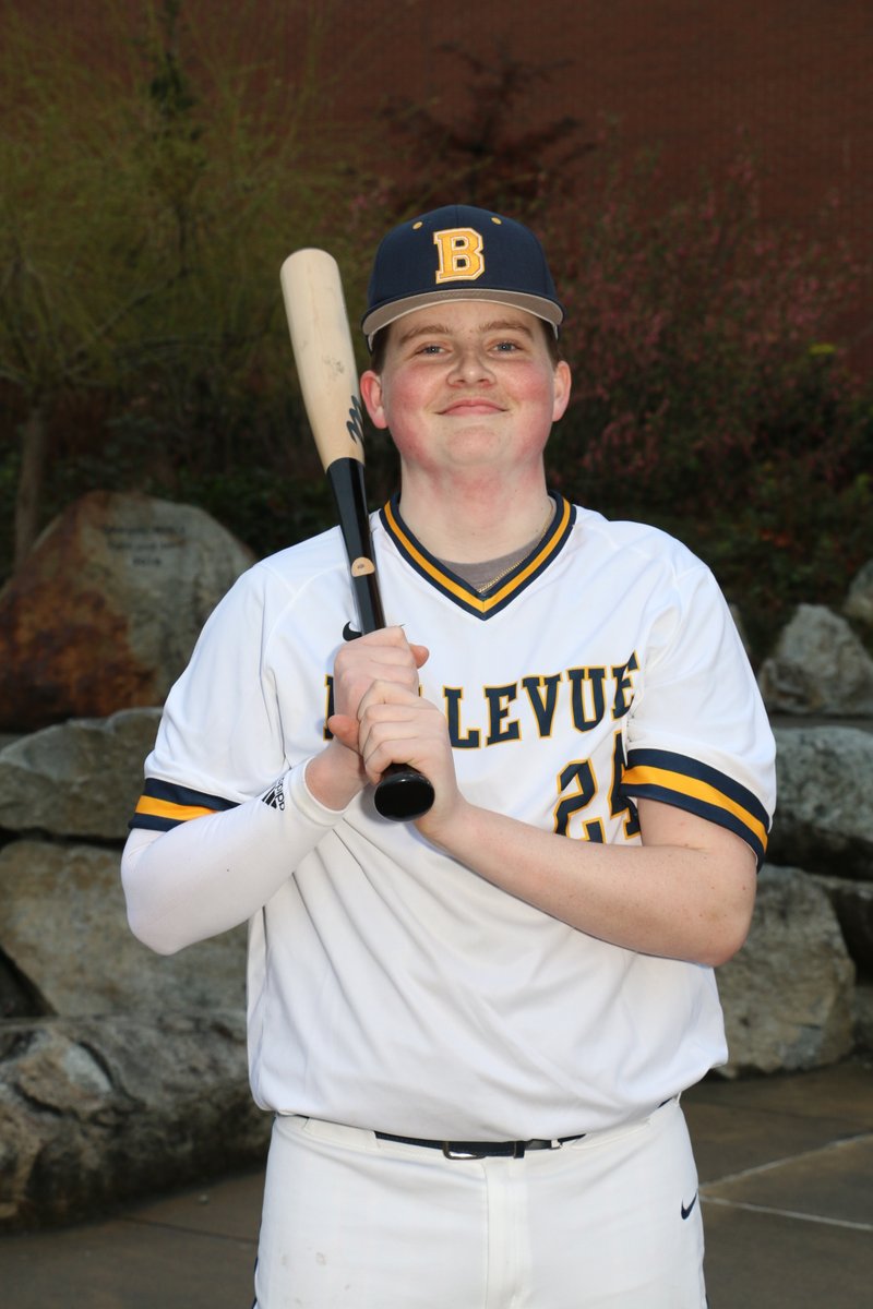 Countdown to 
Bellevue High School Baseball Senior Day
10 Seniors, 10 Days

Day 7
Sam Hellings, Varsity, 1B, No. 24
"Take Homerun Hacks ONLY."

Come see the Wolverines play today at home v. Mercer Island. 4:30pm. 
Senior Day Game is April 30, 1pm, BHS