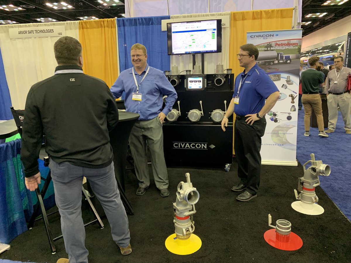CivaconEquip's tweet photo. Thank you to all of our friends and customers for making the @MPACTTradeshow a success this week! It was great to connect with everyone at our booth and share our latest tank truck transport solutions. #DeliveringWhatsNext #MPACT2022 https://t.co/ajbP55XpVa